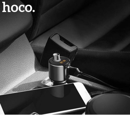 HOCO Ładowarka Samochodowa Transmiter BLUETOOTH FM MP3 na Arena.pl