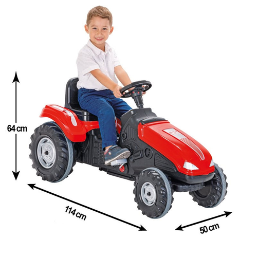 WOOPIE Traktor MEGA Na Pedały Czerwony na Arena.pl