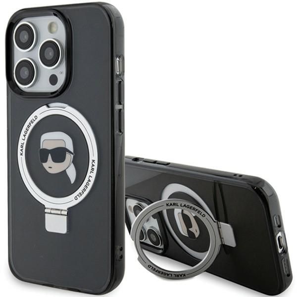 Etui Karl Lagerfeld do iPhone 15 Pro Max, Czarny, MagSafe zdjęcie 1