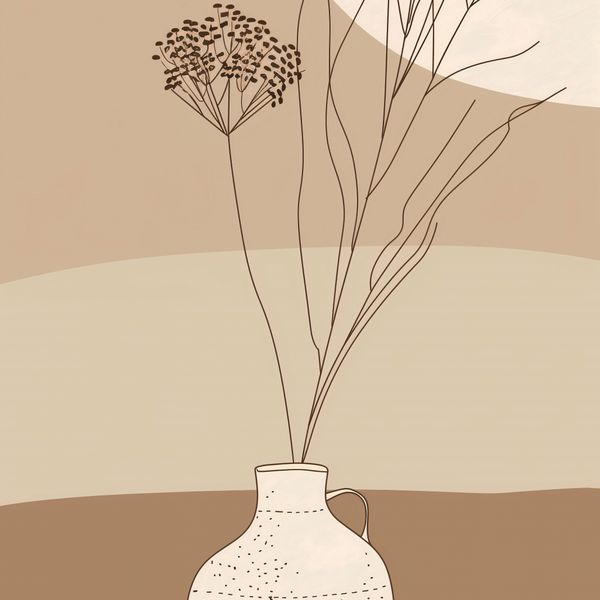 Plakat 40x40cm Kojący Wazon zdjęcie 1