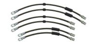 Lancia Gamma Coupe Zestaw Przewodów Hamulcowych Elastycznych Gumowych