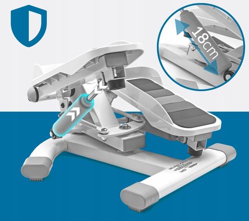 STEPPER SKRĘTNY step 2w1 steper z LINKAMI do ćwiczeń schody LICZNIK LCD na Arena.pl