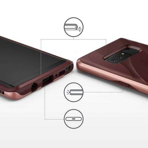 ETUI RINGKE WAVE GALAXY NOTE 8 + FOLIA CAŁY EKRAN na Arena.pl