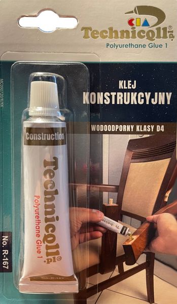 KLEJ KONSTRUKCYJNY R-167 TECHNICQLL 20ML zdjęcie 1