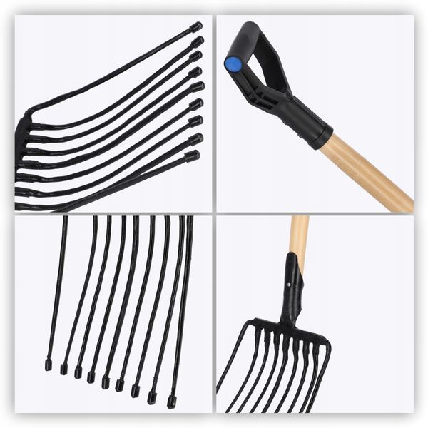 WIDŁY GABLE DO BURAKÓW ZIEMNIAKÓW KAMIENI 10 ZĘBÓW zdjęcie 5