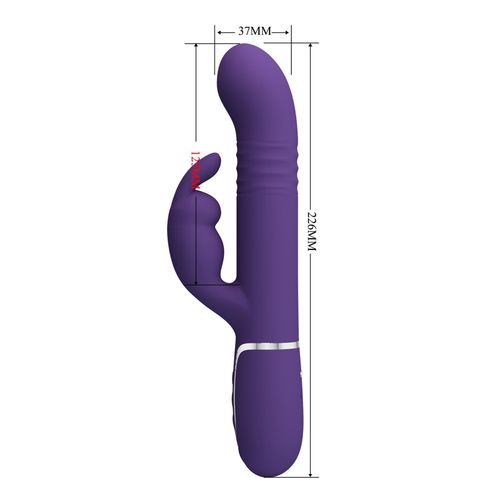 Pretty Love - Coale Dark Purple, 7 Vibration Functions 4 Rotation Function na Arena.pl