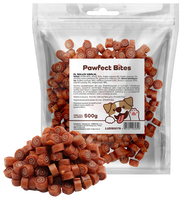 Przysmaki smaczki dla psa naturalne treningowe królik 500g PAWFECT BITES