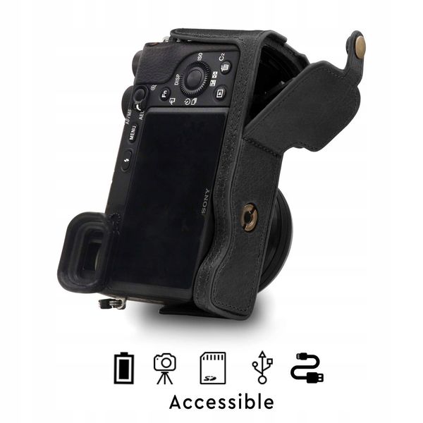 MegaGear MG1641 Ever Ready prawdziwa skóra zdjęcie 5