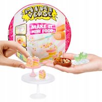 MGA MINIVERSE NIESPODZIANKA MINI FOOD S3 TORT 505419 DEKORACJA RĘKODZIEŁO