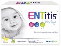 ENTitis baby saszetki SMAK BANANOWY 30 saszetek