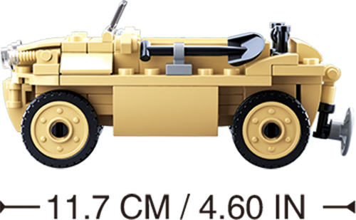 klocki sluban wwii amfibia 103 el. m38-b0690 na Arena.pl