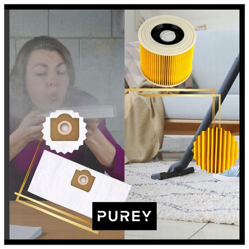 Worki do odkurzacza Karcher WD3 WD2 KWD3 SE4 SE4001 z filtrem PUREY 10 na Arena.pl