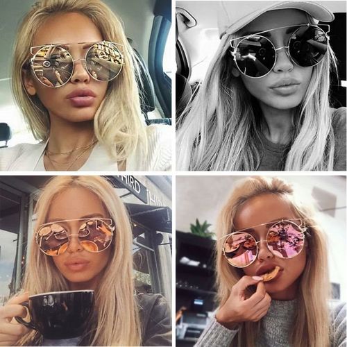 Okulary Lustrzane Over&Amp;Over - Srebrne Ok83Wz4 na Arena.pl