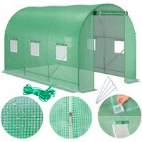 TUNEL FOLIOWY 7,5m2 OGRODOWY SZKLARNIA FOLIAK NA WARZYWA OWOCE 2,5x3x2m