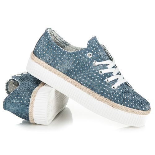 Ażurowe trampki na platformie r.41 na Arena.pl