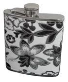 Piersiówka Stal Nierdzewna 7 OZ w Kwiatki dla Kobiety Dziewczyny