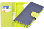 Etui portfel Fancy Case do Samsung Galaxy A54 5G niebieski