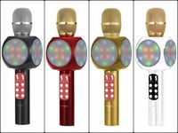Bezprzewodowy Mikrofon Karaoke Ws1816 3 Kolory Led