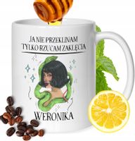 Kubek Dla Weroniki Koleżanki Przyjaciółki Prezent Z Nadrukiem Biały 330Ml