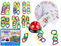 DLA DZIECI LOGICZNA GRA POŁĄCZ OBRĘCZE