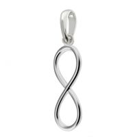 SREBRNY WISIOREK ZNAK NIESKOŃCZONOŚCI INFINITY SREBRO PRÓBY 925