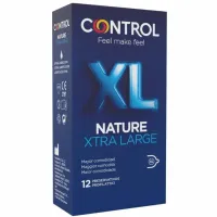control adapta nature xl 12 szt. prezerwatywy powiększone 57mm