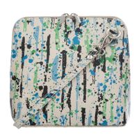 VERA PELLE torebka skórzana listonoszka z paskiem na ramię V638 kolorowa