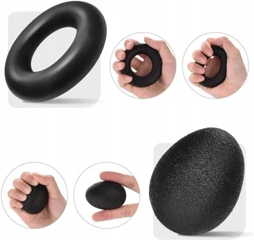 Ściskacz dłoni Ściskacze Ściski DUŻY ZESTAW 6 el. na Arena.pl