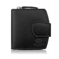 portfel damski skórzany mały czarny rfid paolo peruzii al-24-bl