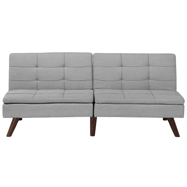Sofa rozkładana jasnoszara RONNE zdjęcie 1
