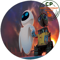 Opłatek na tort Wall-e