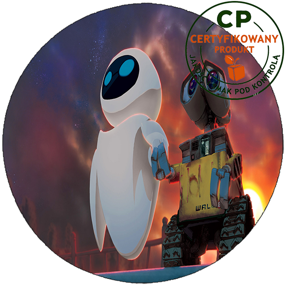 Opłatek na tort Wall-e zdjęcie 1