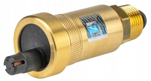 ODPOWIETRZNIK AUTOMATYCZNY AUTOMAT MOSIĘŻNY PROSTY 1/2" Z ZAWOREM STOPOWYM na Arena.pl