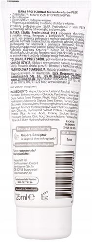 ISANA PROFESSIONAL PLEX MASKA DO WŁOSÓW 125 ML na Arena.pl