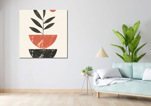 Obraz 100x100cm Roślinna Sztuka na Arena.pl