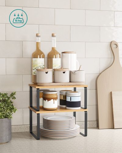 Półki kuchenne x2 - KCS02NB na Arena.pl