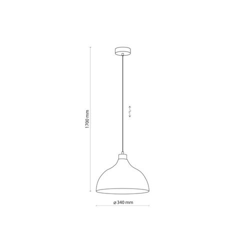 lampa wisząca cap green 5665 tk lighting na Arena.pl