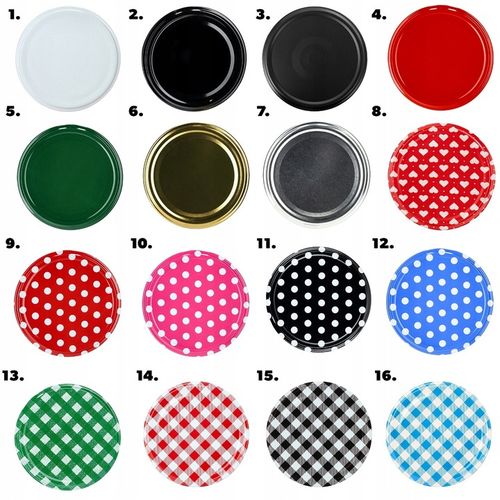 SŁOIK 720 ml SŁOIKI NA PRZETWORY MIÓD OGÓRKI WIECZKA ZAKRĘTKI 24 SZT FI 82 na Arena.pl