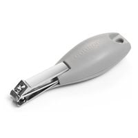 BABYONO Bezpieczne cążki do paznokci dla dzieci i niemowląt szare 065/03