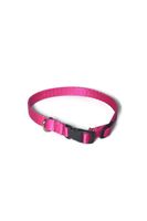 A-003 OBROŻA DLA PSA TAŚMA 16mm/24-42cm Kolor - Różowy