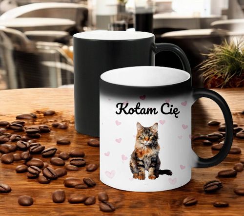 KUBEK MAGICZNY PREZENT DLA DZIEWCZYNY ŻONY MĘŻA CHŁOPAKA WALENTYNKI WZORY na Arena.pl