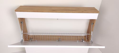 Szafka na buty Arles DOTYK 100 korpus: Dąb Złoty Craft / fronty: Biały na Arena.pl