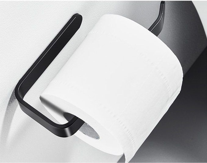 Uchwyt na papier Narim loft czarny zdjęcie 7