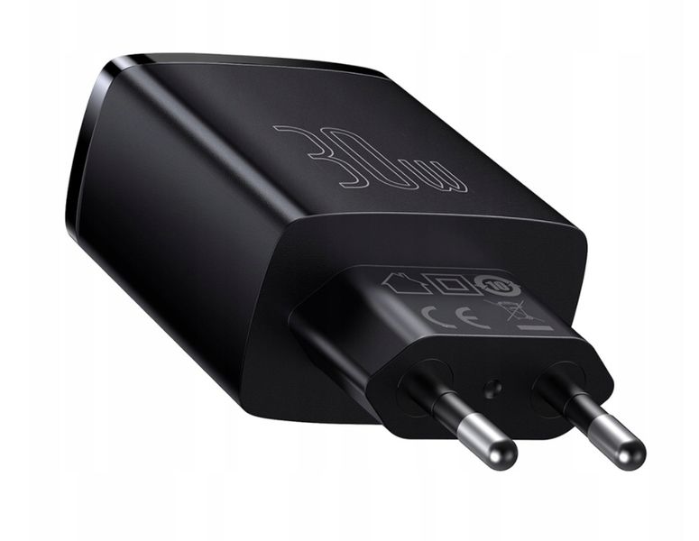 Baseus Ładowarka Sieciowa Usb Usb-C Qc 3.0 Pd 30W zdjęcie 8