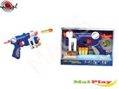 ND21_101982 Pistolet machine gun+ 10 strzałek STRIKE