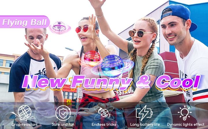 Ręczny pływający dron LED zdjęcie 11