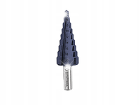 Wiertło stopniowe HSS-Co5% TiAlN 4-20 mm (9 stopni) BMM TOOLS | DIN 1412C