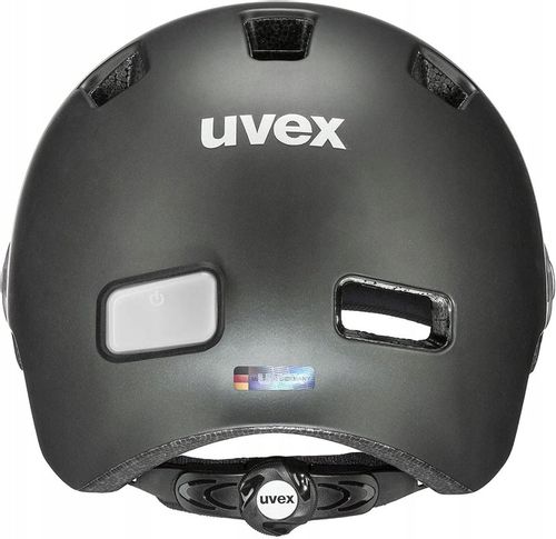 Kask Uvex Rush Visor srebrny r. 55-58 cm na Arena.pl