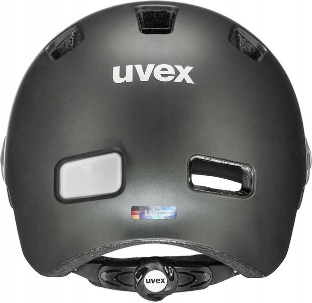 Kask Uvex Rush Visor srebrny r. 55-58 cm zdjęcie 5