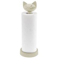 STOJAK NA RĘCZNIK KUCHENNY BEŻOWY MOTYW KOTA MIAOU KOZIOL 12,8X36,9 CM